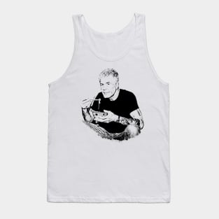 Anthony Bourdain With Noodle Tank Top